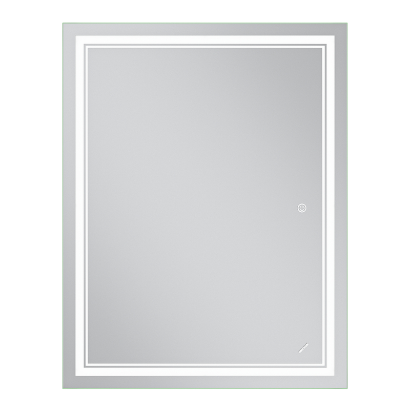 Зеркало Mixxus Premium QUADRO MR20-90x70-Reverse с Led Touch, Anti-fog, димером, регулятором яркости