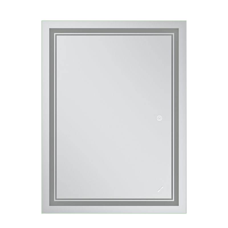 Зеркало Mixxus Premium QUADRO MR20-90x70-Reverse с Led Touch, Anti-fog, димером, регулятором яркости