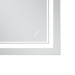 Зеркало Mixxus Premium QUADRO MR20-90x70-Reverse с Led Touch, Anti-fog, димером, регулятором яркости