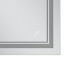 Зеркало Mixxus Premium QUADRO MR20-90x70-Reverse с Led Touch, Anti-fog, димером, регулятором яркости