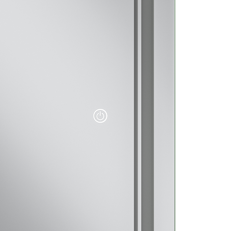 Зеркало Mixxus Premium QUADRO MR20-90x70-Reverse с Led Touch, Anti-fog, димером, регулятором яркости