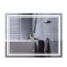 Зеркало Mixxus Premium QUADRO MR20-90x70-Reverse с Led Touch, Anti-fog, димером, регулятором яркости