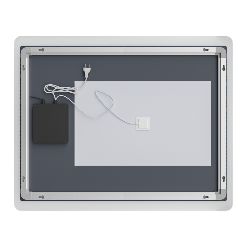 Зеркало Mixxus Premium OLIVARY MR19-100x80-Reverse с Led Touch, Anti-fog, димером (3-6,5kK)