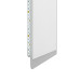 Зеркало Mixxus Premium OLIVARY MR19-100x80-Reverse с Led Touch, Anti-fog, димером (3-6,5kK)