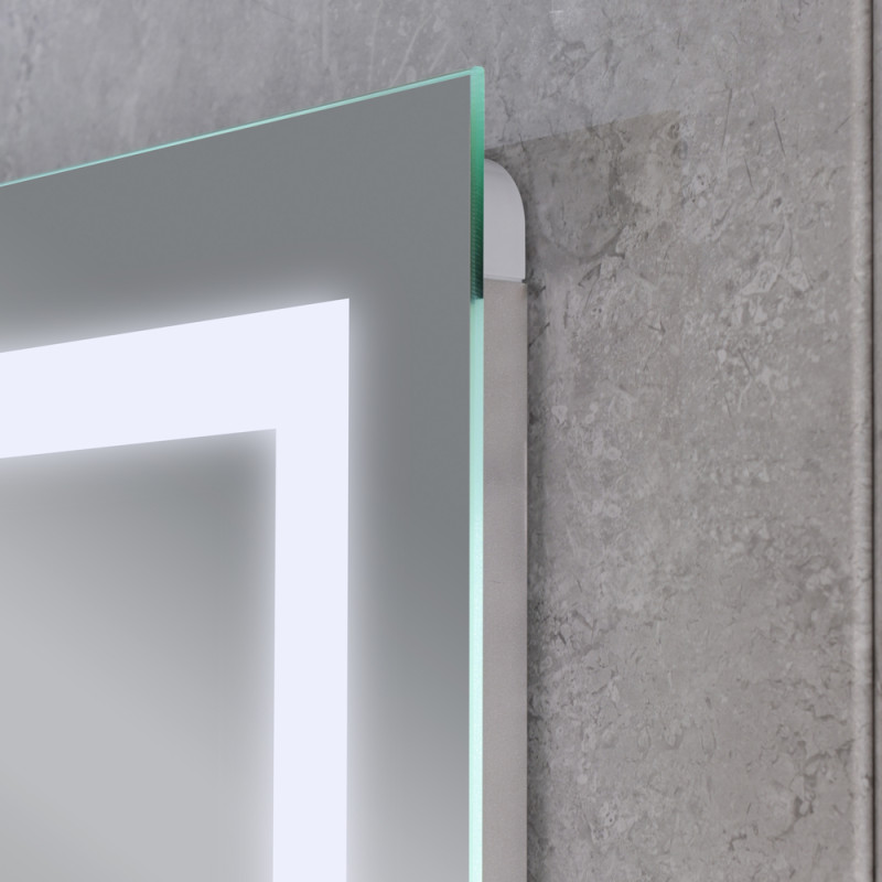 Зеркало Mixxus TALL MR08-80x60-Reverse с Led Touch, Anti-fog, димером, регулятором яркости