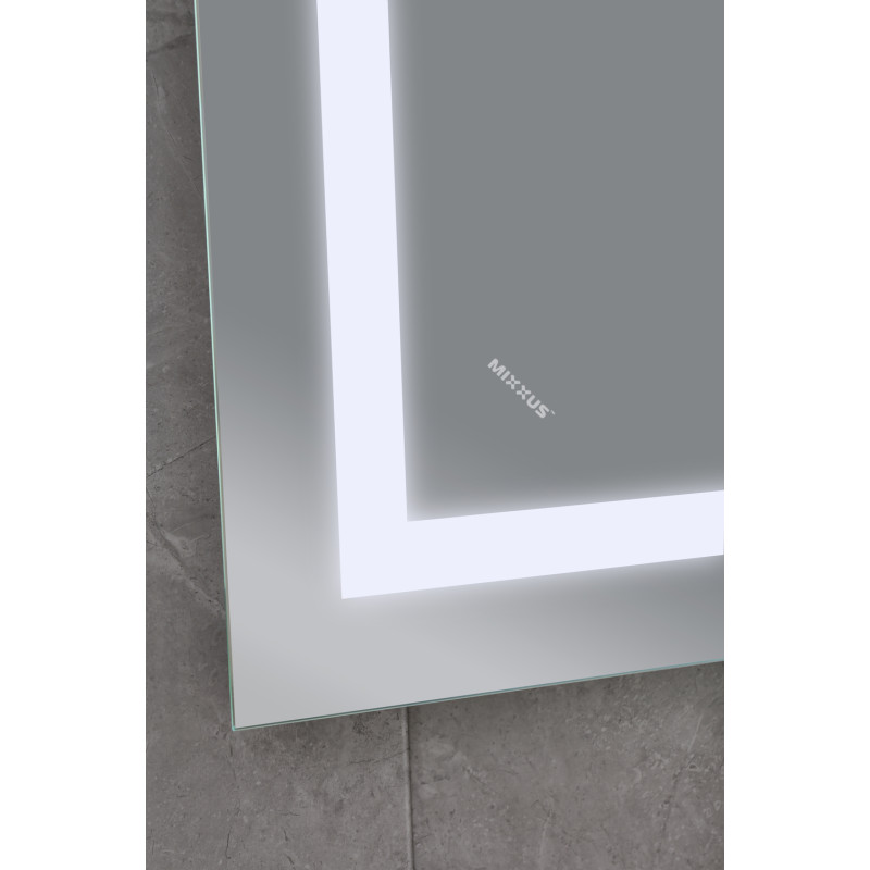 Зеркало Mixxus TALL MR08-80x60-Reverse с Led Touch, Anti-fog, димером, регулятором яркости