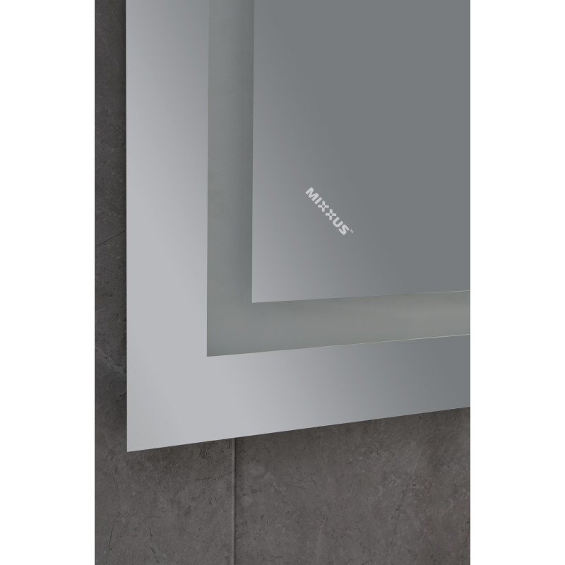 Зеркало Mixxus TALL MR08-80x60-Reverse с Led Touch, Anti-fog, димером, регулятором яркости