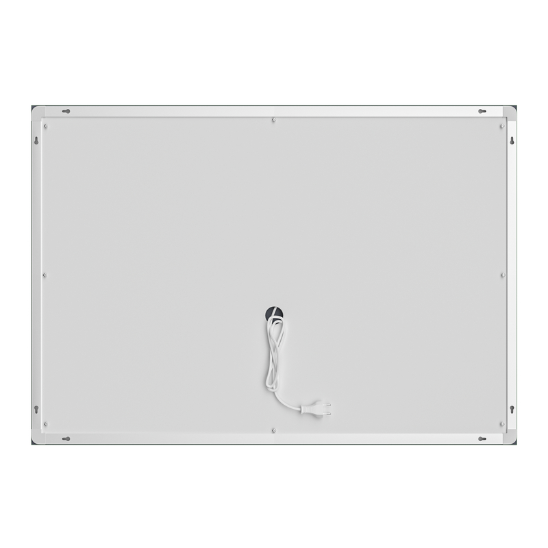 Зеркало Mixxus Premium QUADRO MR20-120x80 с Led Touch, Anti-fog, димером, регулятором яркости, линзой
