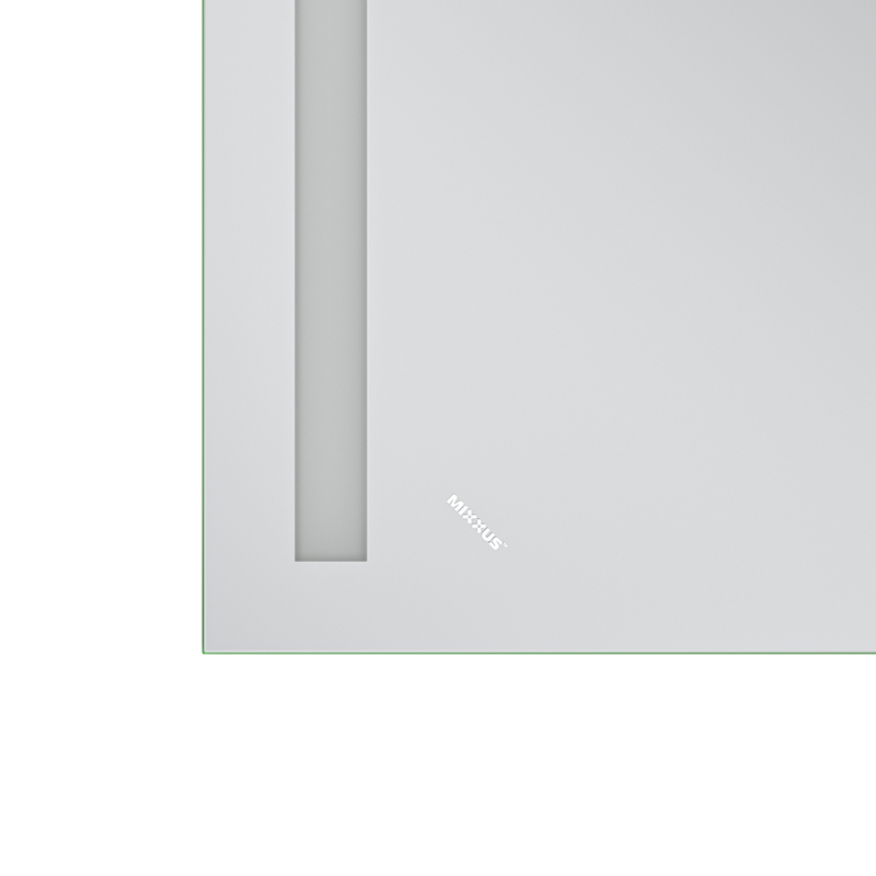 Зеркало Mixxus Premium LINES MR17-100x60-Reverse с Led Touch, Anti-fog, димером, регулятором яркости