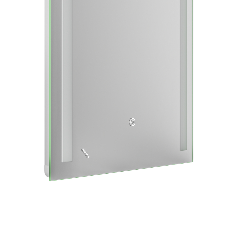 Зеркало Mixxus Premium LINES MR17-100x60-Reverse с Led Touch, Anti-fog, димером, регулятором яркости