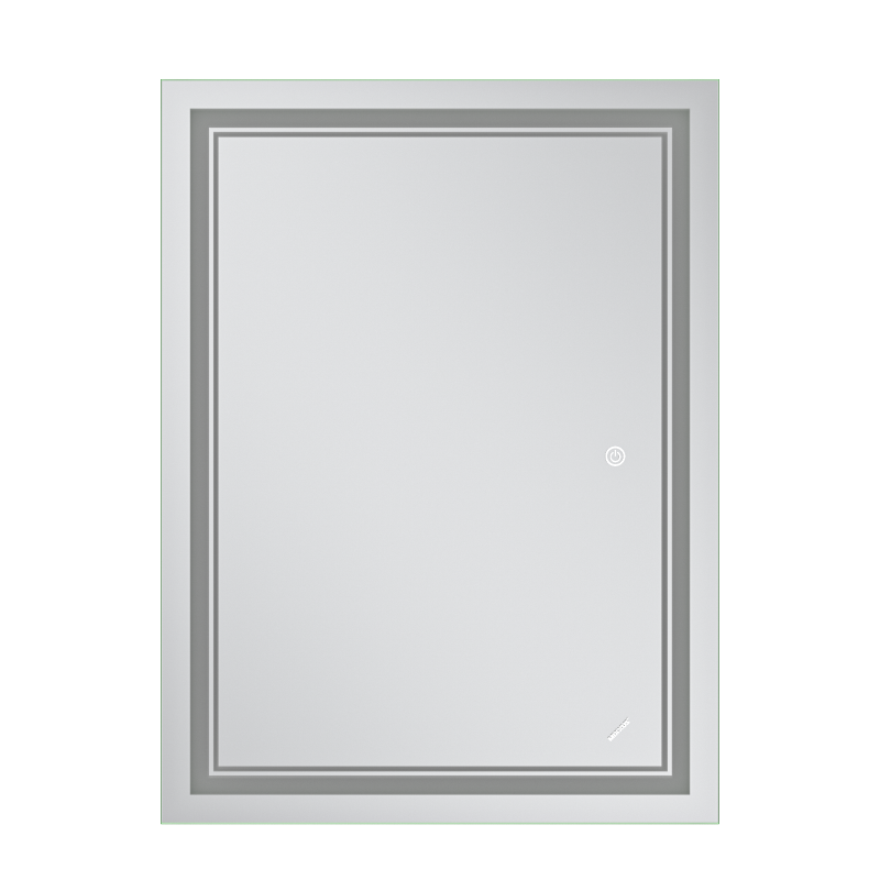 Дзеркало Mixxus Premium QUADRO MR20-80x60-Reverse з Led Touch, Anti-fog, димером, регулятором яскравості 