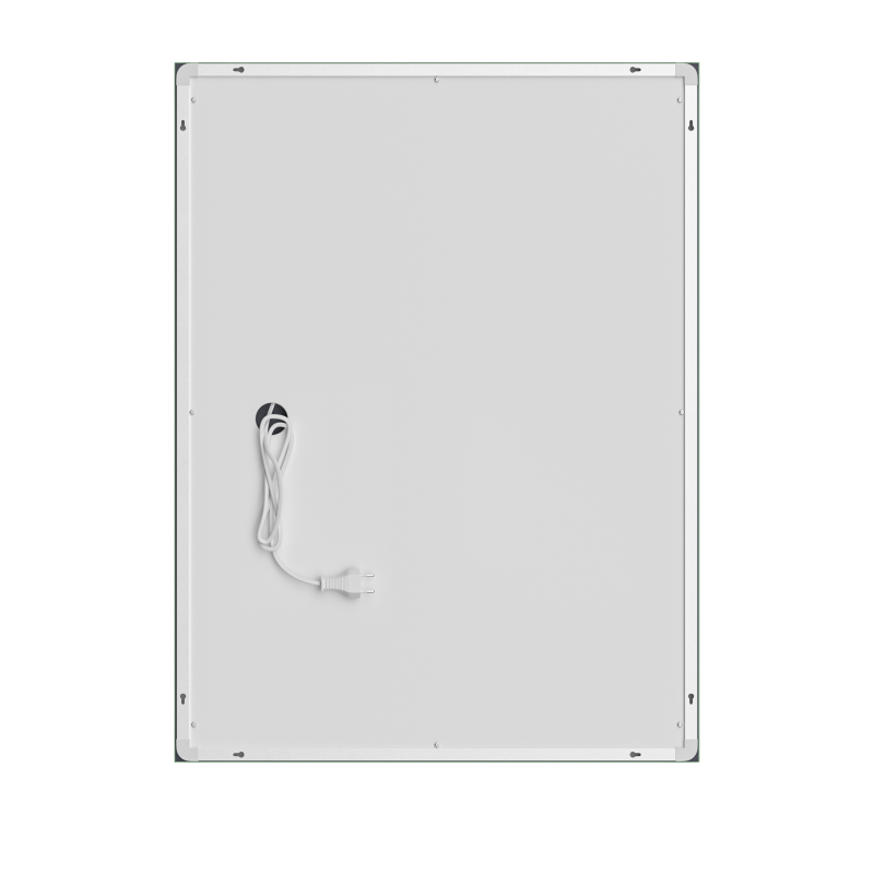 Дзеркало Mixxus Premium QUADRO MR20-80x60-Reverse з Led Touch, Anti-fog, димером, регулятором яскравості 
