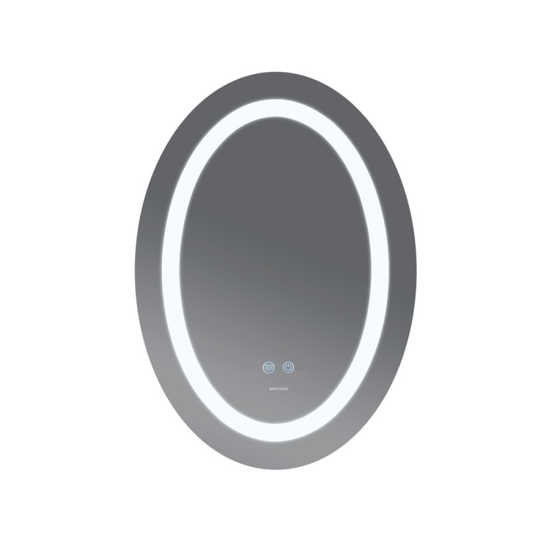 Дзеркало Mixxus PLAIN MV03-50x70 з Led Touch, Anti-fog, димером, регулятором яскравості 