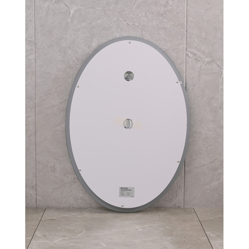 Дзеркало Mixxus PLAIN MV03-50x70 з Led Touch, Anti-fog, димером, регулятором яскравості 