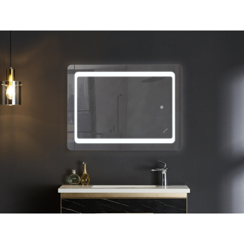 Зеркало Mixxus TWEE MR09-80x60-Reverse с Led Touch, Anti-fog, димером, регулятором яркости
