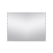 Дзеркало настінне Zerix KUBIX MRZ06-45x60-Reverse прямокутне з декором 