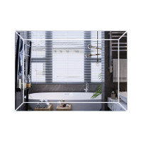 Зеркало Mixxus Premium CUBIC MR14-70x50-Reverse с Led Touch, Anti-fog, димером, регулятором яркости