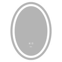 Зеркало Zerix Fusion MV01-50x70 с LED Touch, Anti-fog, димером, регулятором яркости