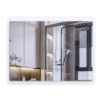 Зеркало Mixxus Premium OLIVARY MR19-90x70-Reverse с Led Touch, Anti-fog, димером (3-6,5kK)