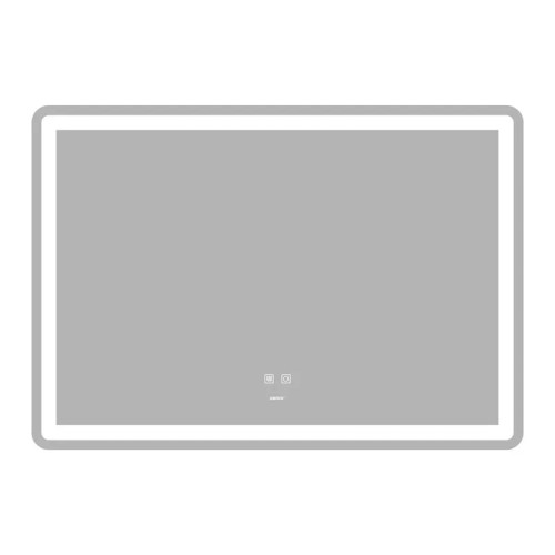 Дзеркало Zerix Mirra MR05-100x70 з LED Touch, Anti-fog, димером, регулятором яскравості  
