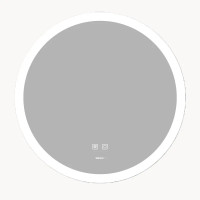 Дзеркало Zerix Solo MC02-80 з LED Touch, Anti-fog, димером, регулятором яскравості 