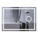 Зеркало Mixxus Premium QUADRO MR20-120x80 с Led Touch, Anti-fog, димером, регулятором яркости, линзой