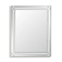 Дзеркало настінне Zerix FONTE MRZ10-60x80-Reverse прямокутне з декором 