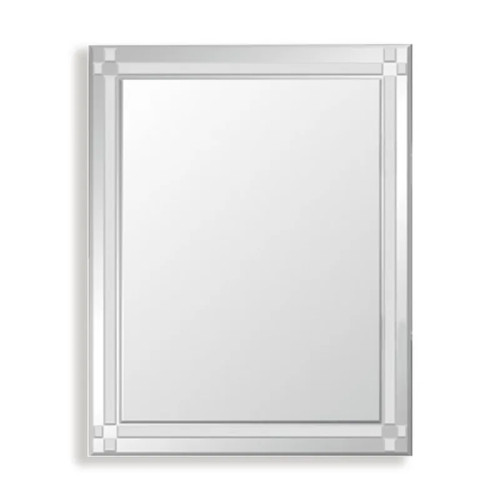 Дзеркало настінне Zerix FONTE MRZ10-60x80-Reverse прямокутне з декором 