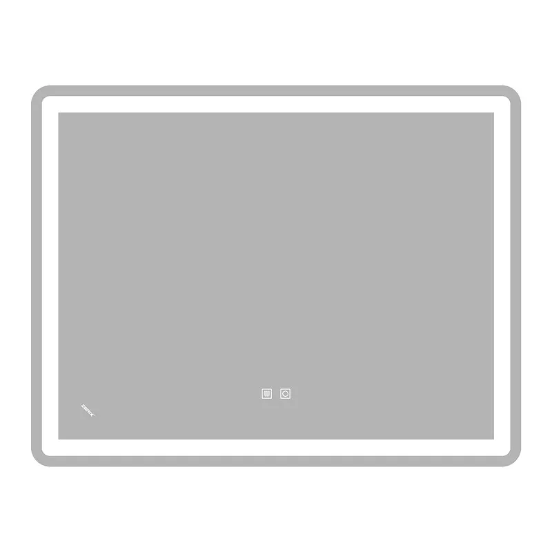 Зеркало Zerix Mirra MR05-90x70-REVERSE с LED Touch, Anti-fog, димером, регулятором яркости