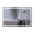 Зеркало Mixxus Premium QUADRO MR20-100x70 с Led Touch, Anti-fog, димером, регулятором яркости, линзой