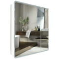 Зеркальный шкафчик Mixxus Premium Olivary CM01-60x70x13 с LED Touch, димером, регулятором яркости