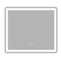 Зеркало Zerix Mirra MR05-80x70-REVERSE с LED Touch, Anti-fog, димером, регулятором яркости