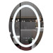 Зеркало Mixxus PLAIN MV02-50x70 с Led Touch, Anti-fog, димером, регулятором яркости, часами