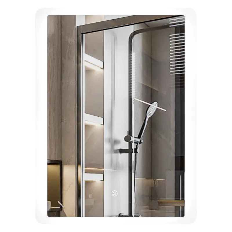 Зеркало Mixxus Premium OLIVARY MR19-80x60-Reverse с Led Touch, Anti-fog, димером (3-6,5kK)