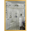 Зеркало настенное Zerix FONTE MRZ09-70x85-Reverse GOLD прямоугольное в золотой раме
