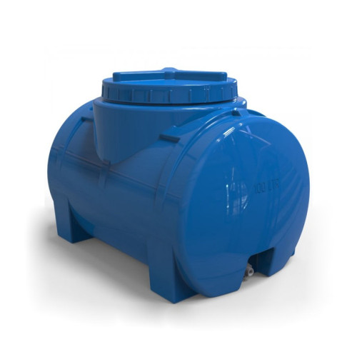 Емкость пластиковая EG 100 литров Евро Пласт (Euro Plast) горизонтальная стандартная