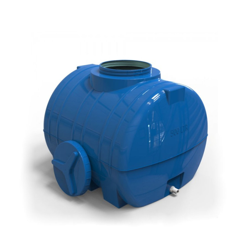 Емкость пластиковая EG 500 I литров Евро Пласт (Euro Plast) горизонтальная стандартная