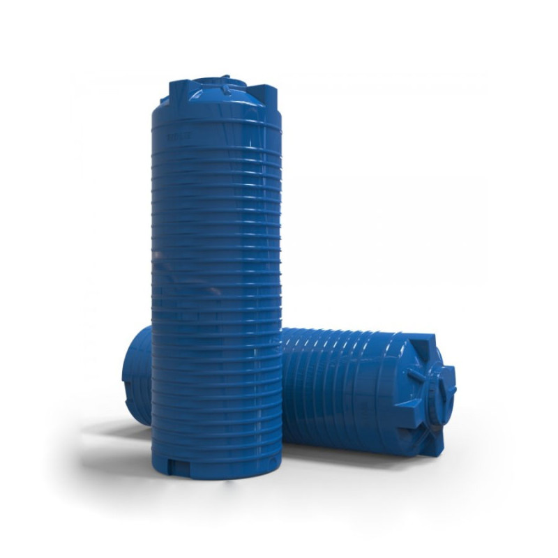 Ємність пластикова EV 1000 літрів Євро Пласт (Euro Plast) вертикальна вузька