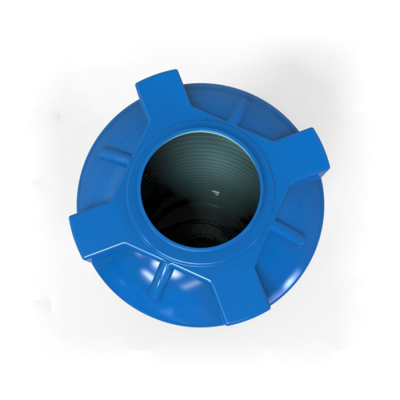 Ємність пластикова EV 1000 літрів Євро Пласт (Euro Plast) вертикальна вузька