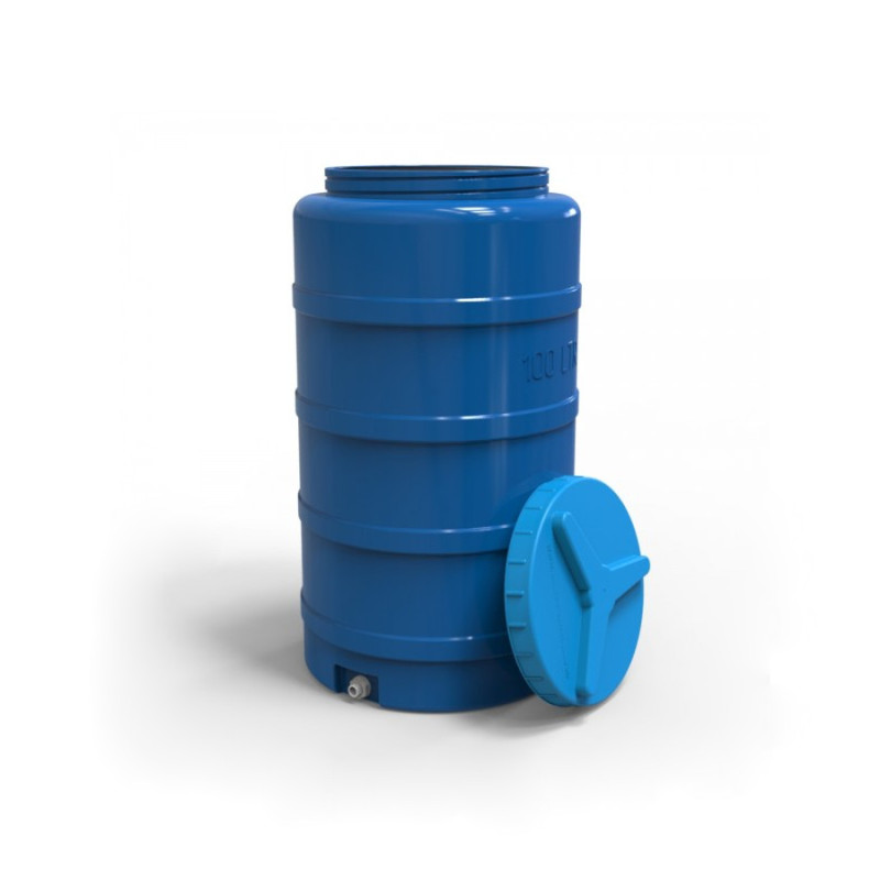 Ємність пластикова EV 100 літрів Євро Пласт (Euro Plast) вертикальна стандартна