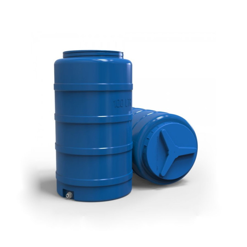 Ємність пластикова EV 100 літрів Євро Пласт (Euro Plast) вертикальна стандартна