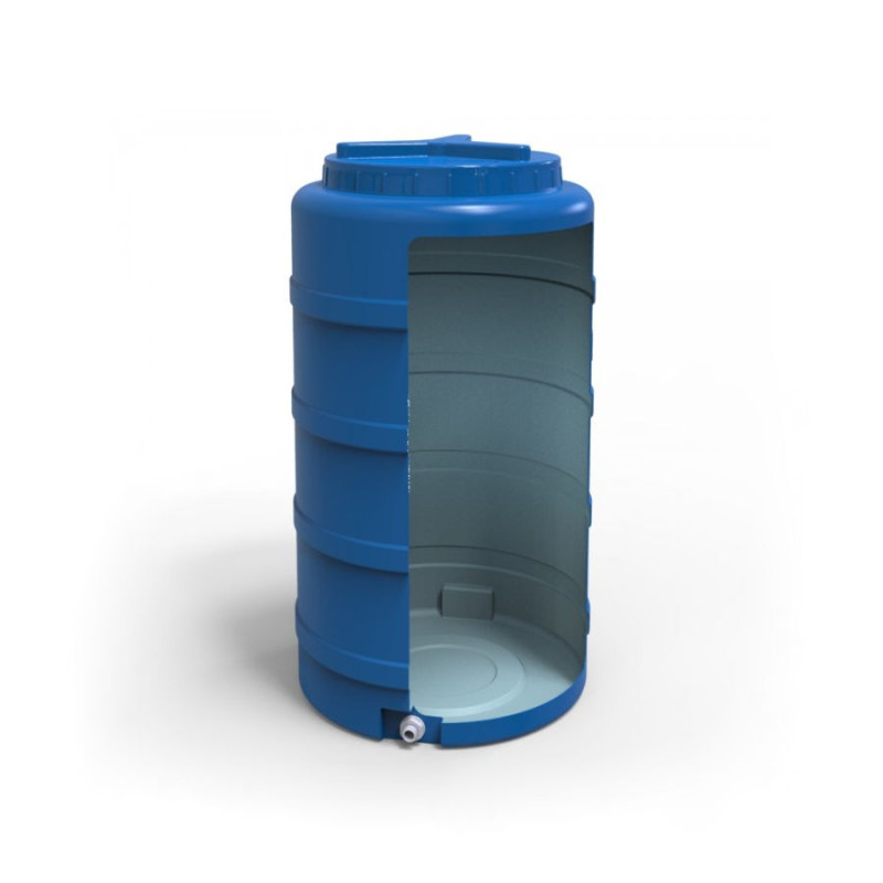 Ємність пластикова EV 100 літрів Євро Пласт (Euro Plast) вертикальна стандартна