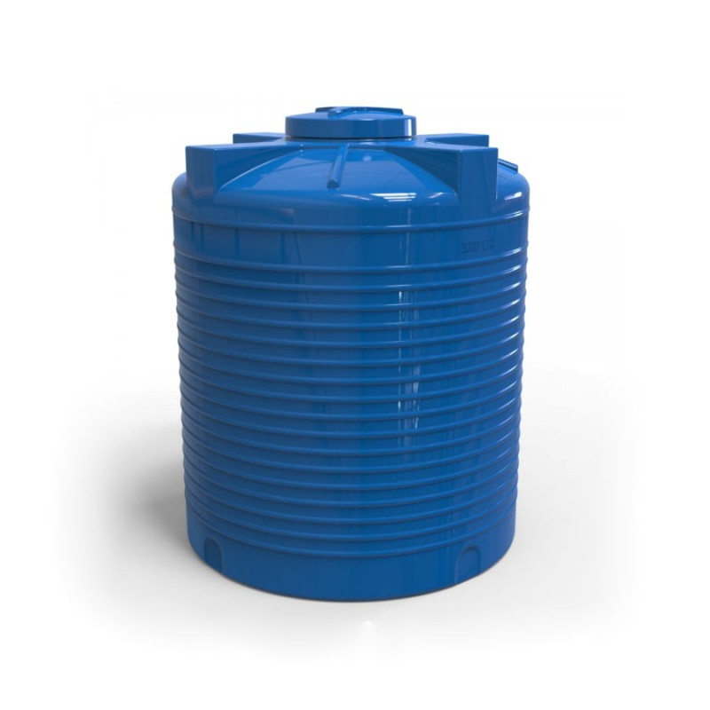 Емкость пластиковая EV 3000 литров Евро Пласт (Euro Plast) вертикальная стандартная.
