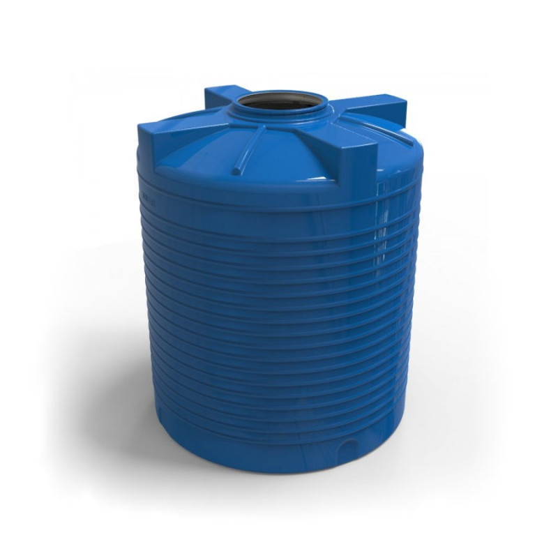 Емкость пластиковая EV 3000 литров Евро Пласт (Euro Plast) вертикальная стандартная.