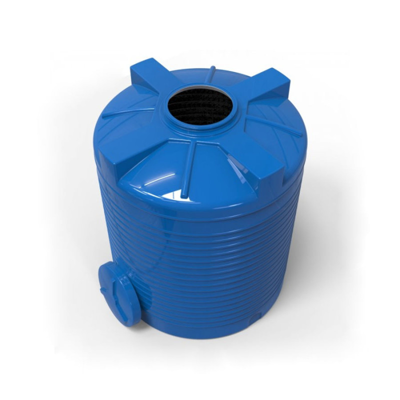 Емкость пластиковая EV 3000 литров Евро Пласт (Euro Plast) вертикальная стандартная.