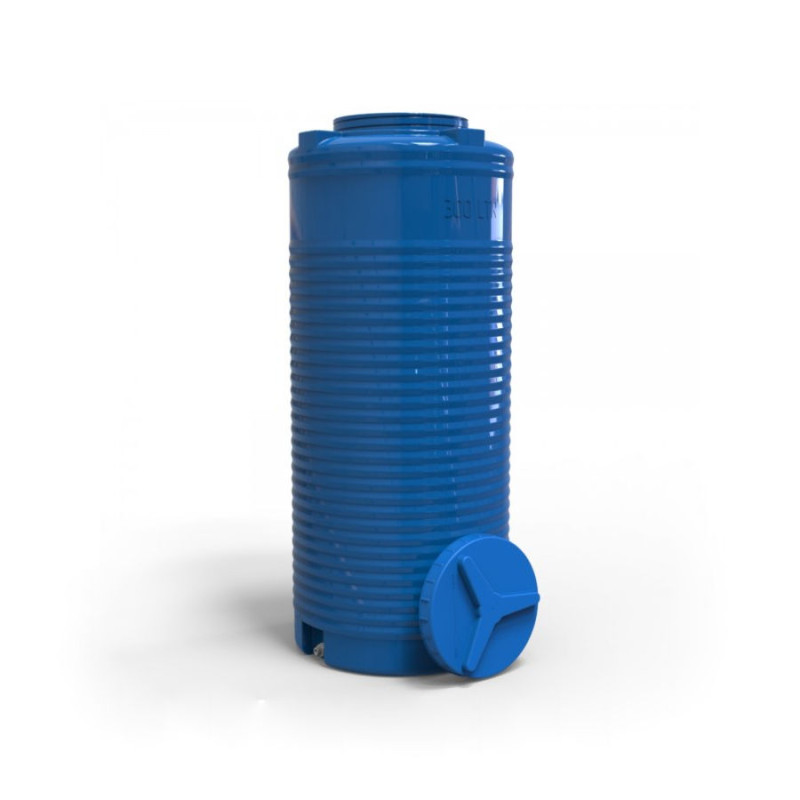 Ємність пластикова EV 300 літрів Євро Пласт (Euro Plast) вертикальна вузька