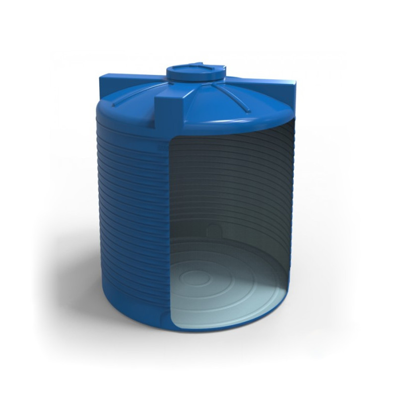 Ємність пластикова EV 5000 літрів Євро Пласт (Euro Plast) вертикальна стандартна