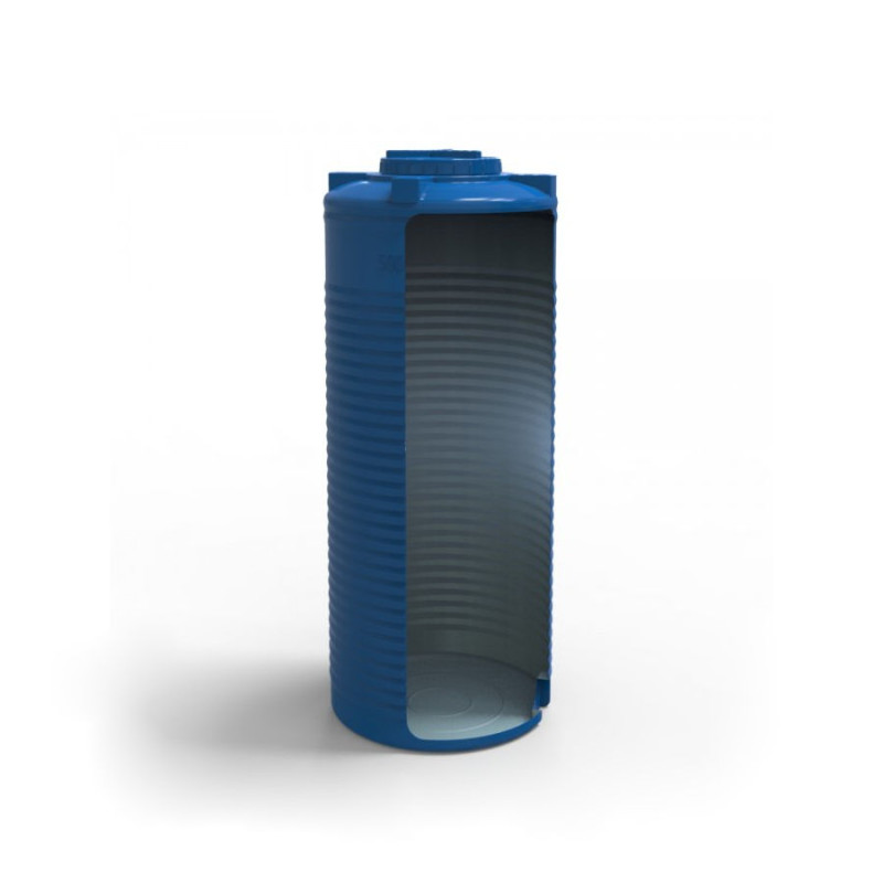 Емкость пластиковая RV 500 литров Евро Пласт (Euro Plast) вертикальная узкая