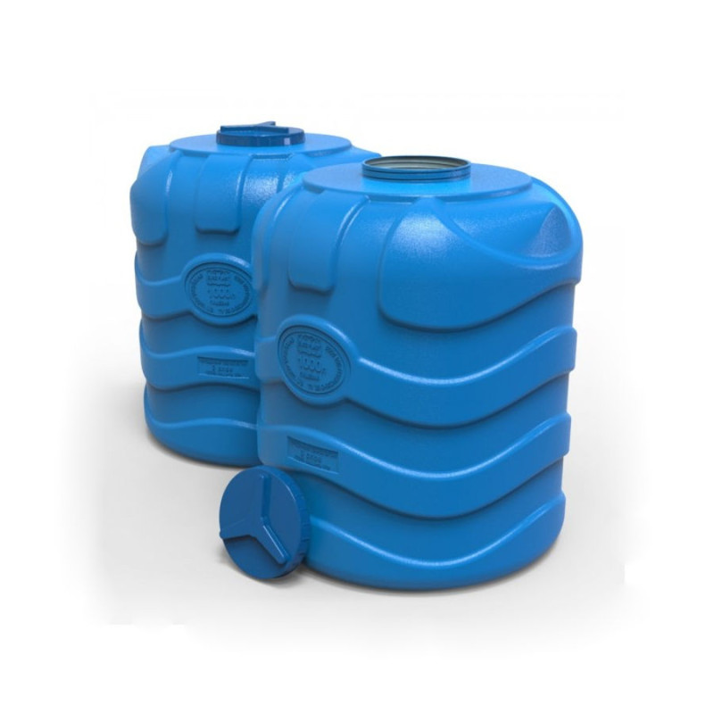 Емкость пластиковая EB 1000 литров Евро Пласт (Euro Plast) вертикальная трехслойная.