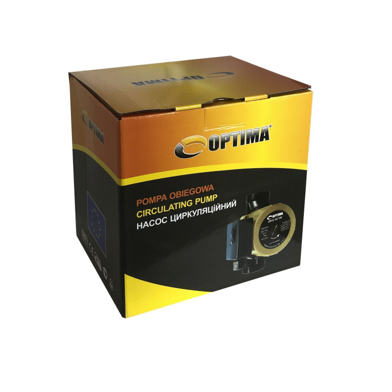 Насос циркуляционный Optima OP25-80 180мм + гайки + кабель с вилкой
